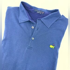 Clubhouse Collection Masters Golf Polo Shirt Mens Sz XL Short Sleeve Performance